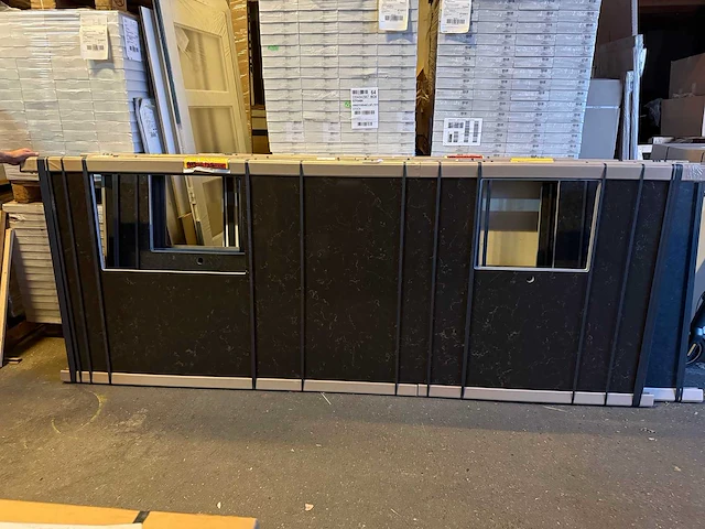 Häcker concept130 - topsoft mat lak grafiet eiland - afbeelding 26 van  33