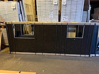 Häcker concept130 - topsoft mat lak grafiet eiland - afbeelding 26 van  33