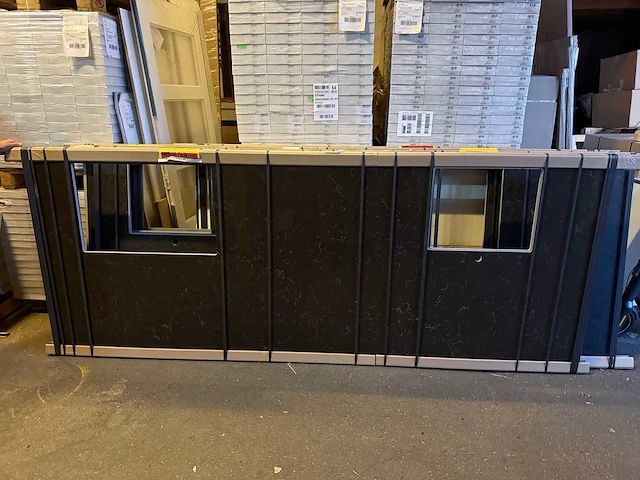 Häcker concept130 - topsoft mat lak grafiet eiland - afbeelding 27 van  33