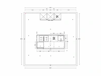 Häcker concept130 - topsoft mat parelgrijs lak - eiland - afbeelding 2 van  32