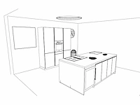 Häcker concept130 - topsoft mat parelgrijs lak - eiland - afbeelding 16 van  32