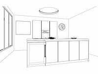 Häcker concept130 - topsoft mat parelgrijs lak - eiland - afbeelding 17 van  32