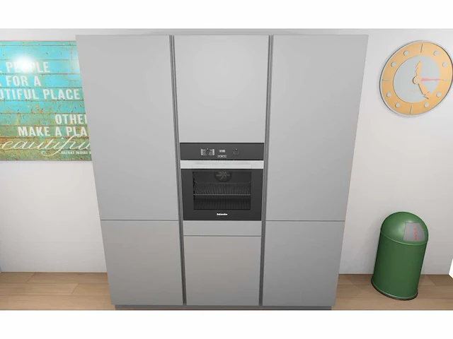 Häcker concept130 - topsoft mat parelgrijs lak - eiland - afbeelding 27 van  32
