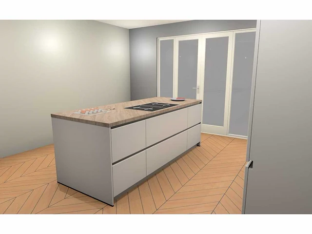 Häcker concept130 - topsoft mat satijn lak - keukenopstelling - afbeelding 26 van  28