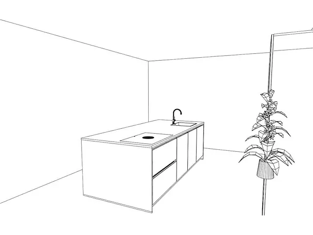 Häcker concept130 - topsoft mat zwart - keukenopstelling - afbeelding 5 van  22