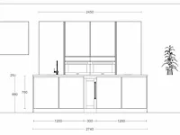 Häcker concept130 - topsoft mat zwart - keukenopstelling - afbeelding 6 van  22