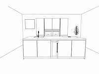 Häcker concept130 - topsoft parelgrijs - eiland keuken opstelling - afbeelding 2 van  27