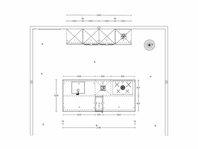 Häcker concept130 - topsoft parelgrijs - eiland keuken opstelling - afbeelding 27 van  27