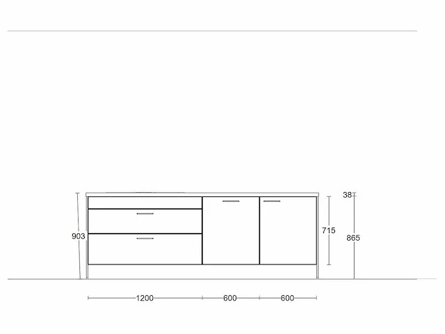 Häcker concept130 - topsoft parelgrijs lak mat - keukenopstelling - afbeelding 5 van  24