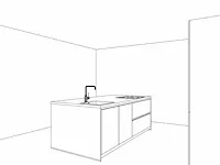 Häcker concept130 - topsoft parelgrijs mat - keukenopstelling - afbeelding 3 van  13