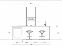 Häcker concept130 - topsoft parelgrijs mat - keukenopstelling - afbeelding 4 van  13