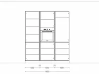 Häcker concept130 - topsoft parelgrijs mat - keukenopstelling - afbeelding 13 van  13