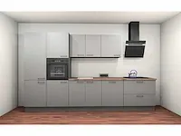 Häcker concept130 - topsoft parelgrijs mat - keukenopstelling - afbeelding 1 van  16