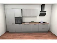 Häcker concept130 - topsoft parelgrijs mat - keukenopstelling - afbeelding 9 van  16