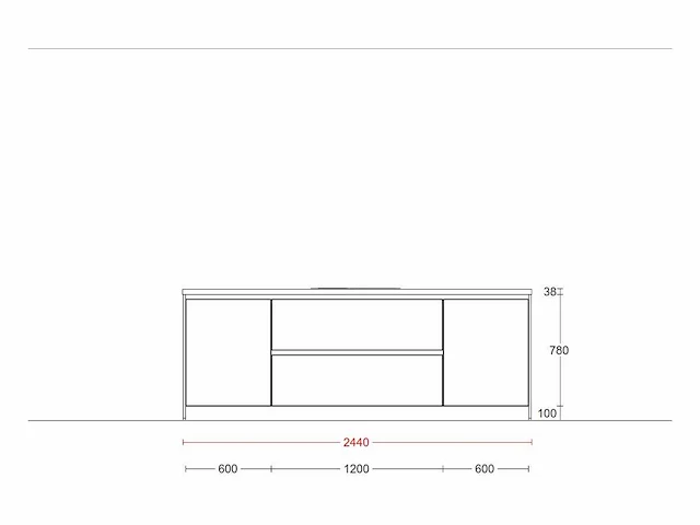 Häcker concept130 - topsoft satijn mat - eiland keuken opstelling - afbeelding 5 van  20