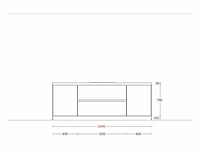 Häcker concept130 - topsoft satijn mat - eiland keuken opstelling - afbeelding 5 van  20