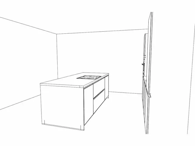 Häcker concept130 - topsoft satijn mat - eiland keuken opstelling - afbeelding 19 van  20