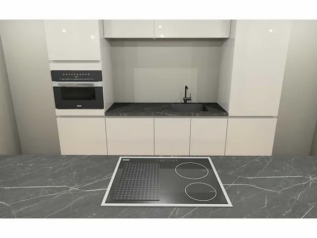 Häcker concept130 - topsoft satijn mat - eiland keuken opstelling - afbeelding 14 van  20