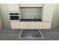 Häcker concept130 - topsoft satijn mat - eiland keuken opstelling - afbeelding 14 van  20