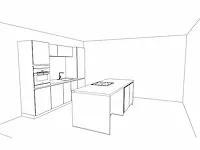Häcker concept130 - topsoft satijn mat - eiland keuken opstelling - afbeelding 18 van  20