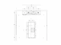 Hacker concept130 - topsoft satijn mat - eiland keuken opstelling - afbeelding 8 van  29
