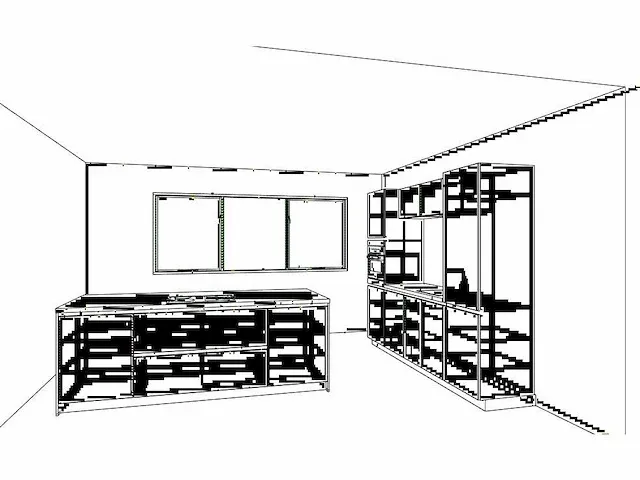 Hacker concept130 - topsoft satijn mat - eiland keuken opstelling - afbeelding 11 van  29