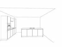 Hacker concept130 - topsoft satijn mat - eiland keuken opstelling - afbeelding 14 van  29