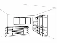 Hacker concept130 - topsoft satijn mat - eiland keuken opstelling - afbeelding 17 van  29
