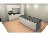 Hacker concept130 - topsoft satijn mat - eiland keuken opstelling - afbeelding 25 van  29