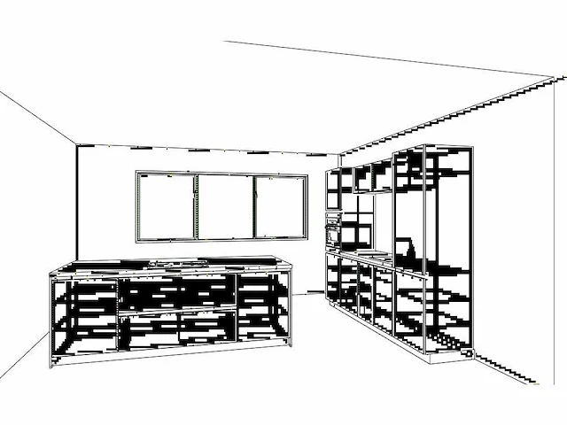 Hacker concept130 - topsoft satijn mat - eiland keuken opstelling - afbeelding 11 van  29