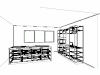 Hacker concept130 - topsoft satijn mat - eiland keuken opstelling - afbeelding 11 van  29
