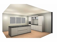 Hacker concept130 - topsoft satijn mat - eiland keuken opstelling - afbeelding 24 van  29