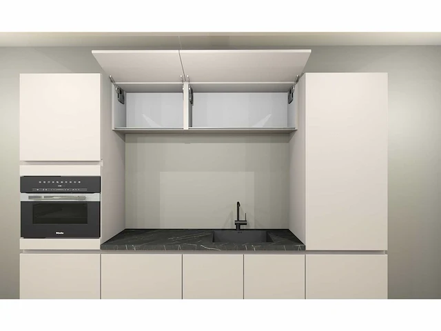 Häcker concept130 - topsoft satijn mat - keukenopstelling - afbeelding 2 van  28