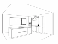 Häcker concept130 - topsoft satijn mat - keukenopstelling - afbeelding 10 van  28