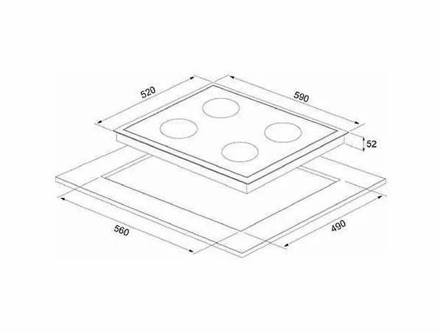 Häcker concept130 - topsoft wit - keuken opstelling - afbeelding 6 van  15