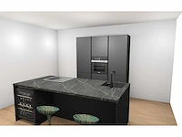 Häcker concept130 - topsoft zwart mat - eiland keuken opstelling - afbeelding 12 van  21