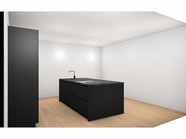 Häcker concept130 - topsoft zwart mat - eiland keuken opstelling - afbeelding 18 van  21