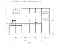 Häcker concept130 - uno grafiet - keukenopstelling - afbeelding 15 van  17
