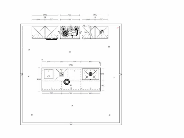 Häcker concept130 bali notenhout topsoft mat lak zwart - keukenopstelling - afbeelding 5 van  38