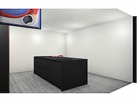 Häcker concept130 bali notenhout topsoft mat lak zwart - keukenopstelling - afbeelding 37 van  38