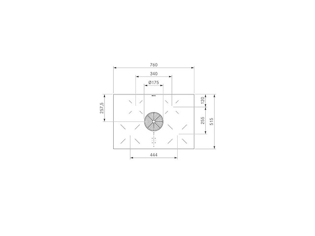 Häcker concept130 bali notenhout topsoft mat lak zwart eiland keuken - afbeelding 8 van  40