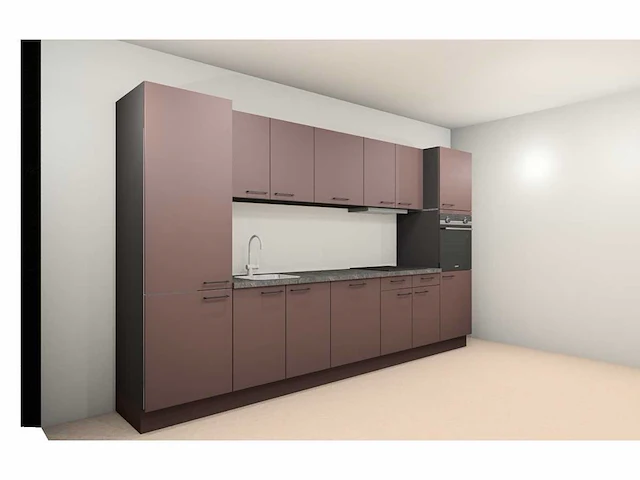 Häcker concept130 scala amarant mat rechte keuken - afbeelding 6 van  30
