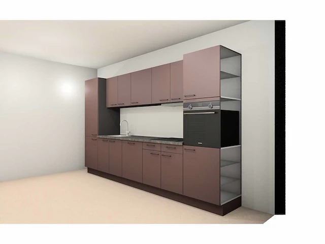 Häcker concept130 scala amarant mat rechte keuken - afbeelding 7 van  30