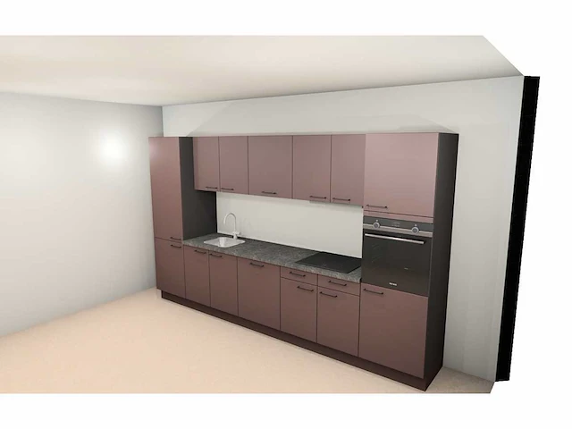 Häcker concept130 scala amarant mat rechte keuken - afbeelding 13 van  30