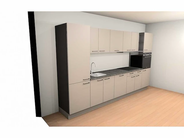 Häcker concept130 scala greige - rechte keuken opstelling - afbeelding 11 van  18