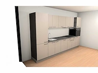 Häcker concept130 scala greige - rechte keuken opstelling - afbeelding 11 van  18