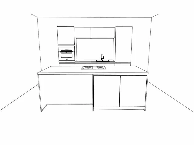 Häcker concept130 top brillant wit direktlak glanzend - afbeelding 17 van  19