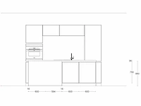 Häcker concept130 top brillant wit direktlak glanzend - afbeelding 18 van  19