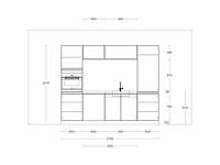 Häcker concept130 top brillant wit direktlak glanzend - afbeelding 9 van  19