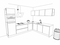 Häcker concept130 topbrillant parelgrijs glanzend - afbeelding 11 van  16